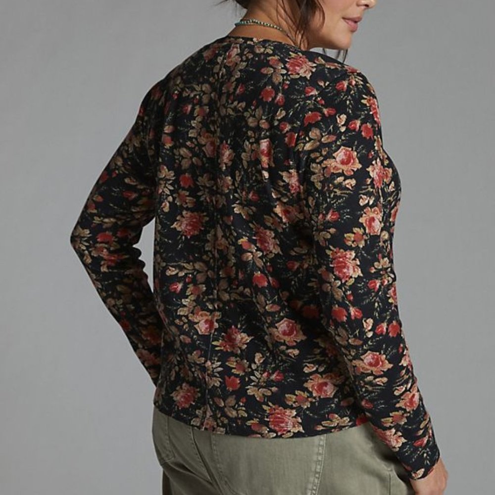 Anthropologie Pilcro Split-Neck Top PXS XSP NEW - Picture 5 of 10